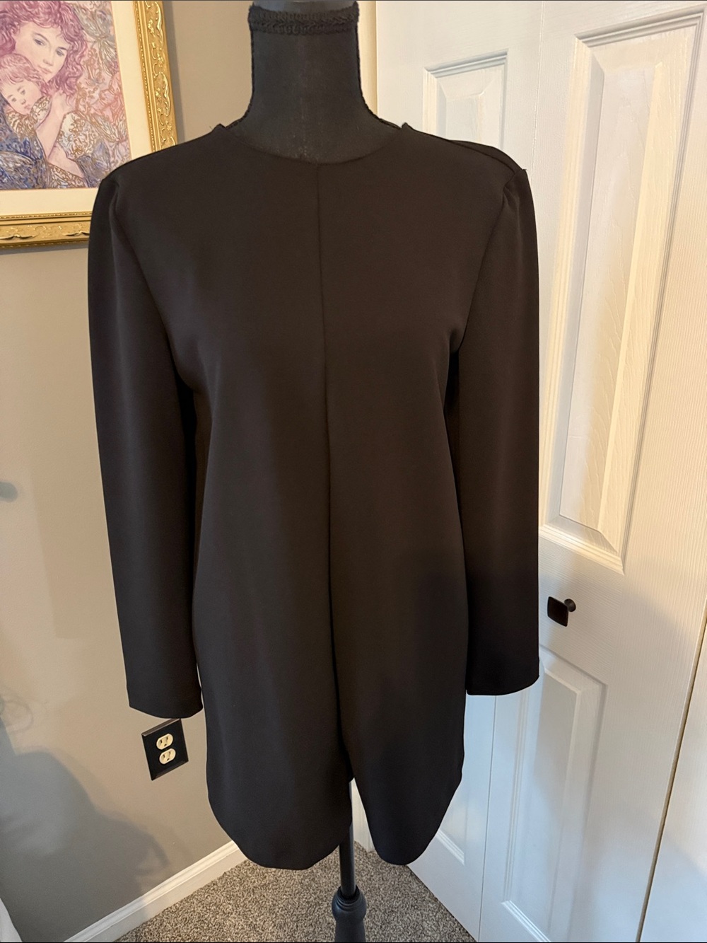 Zara open back romper